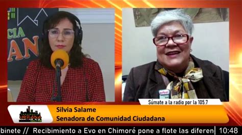 Silvia Salame Senadora De Comunidad Ciudadana Youtube