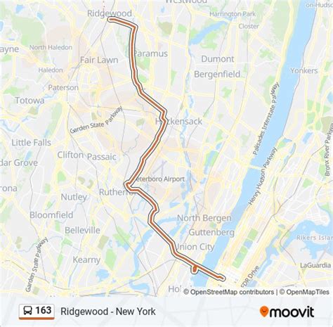 163 Route Schedules Stops And Maps Ridgewood Terminal Updated