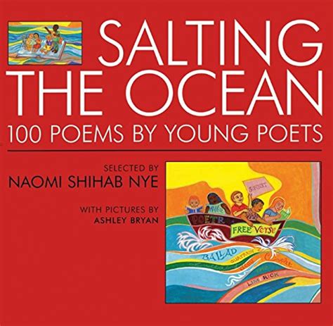 Salting The Ocean By Naomi Shihab Nye Bryan Ashley Good Hardcover 2000 Library House