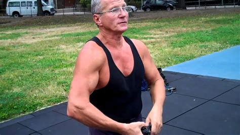 Super Strong 60 Year Old Man Gives Workout Fitness And Muscle