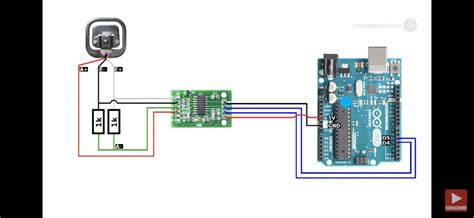 Load Cell With Arduino Uno Using Hx711 Amplification 52 Off