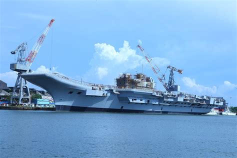 India's First Indigenous Aircraft Carrier INS Vikrant To Be ...