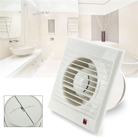 Mini Wall Window Exhaust Fan Bathroom Kitchen Toilets Ventilation Fans