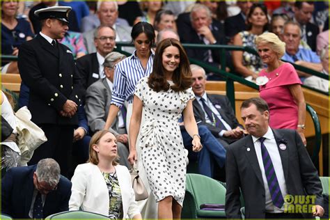 Photo Meghan Markle Kate Middleton Wimbledon 2018 19 Photo 4114373