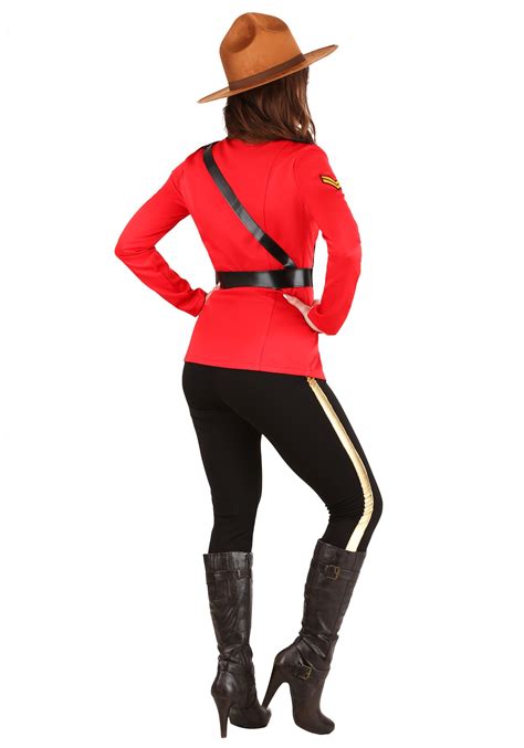 Rcmp Canadian Mountie Womens Costume