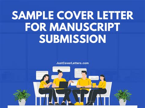 Sample Cover Letter For Manuscript Submission Just Cover Letters