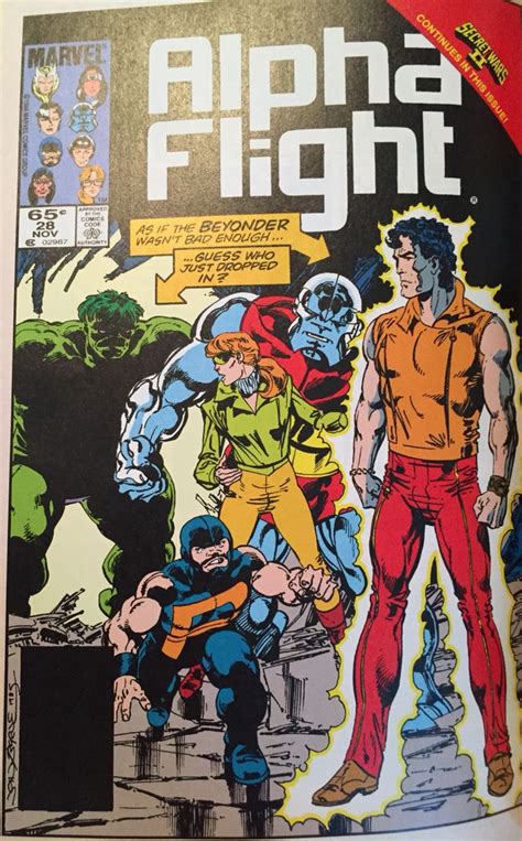 An Old Comic Book Cover With The Characters