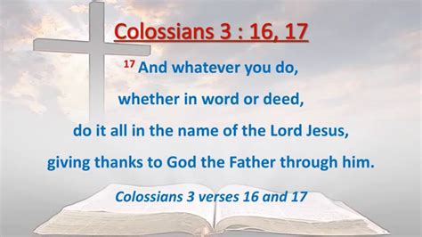 Colossians 3 16 17 Let The Word Of Christ W Accompaniment