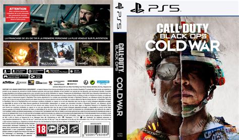 Jaquette Call Of Duty Black Ops Cold War Ps5 Imprimer Fr