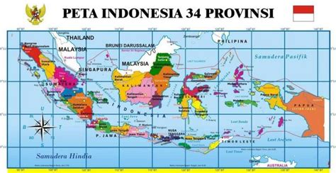 Derah benua asia wilayahnya mencakup 8,7% dari total. 9+ Peta Indonesia Detail, Jelas, Lengkap dengan Nama 35 ...