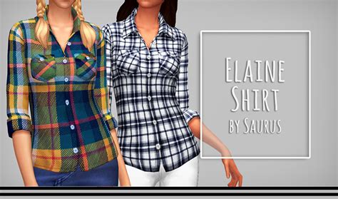Sims 4 Plaid Shirt Cc The Ultimate List Guys Girls Fandomspot