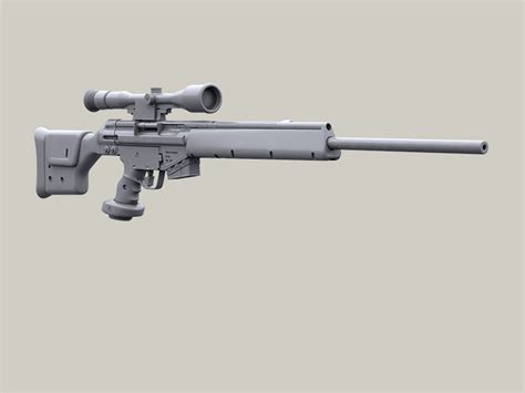 These rifles are the classics, the ones that perform to mythical abilities. Heckler & Koch PSG1 (Präzisionsschützengewehr) sniper rifle