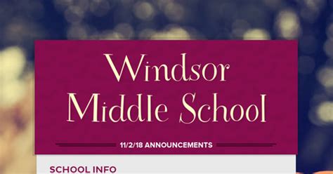 Windsor Middle School