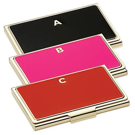 We did not find results for: kate spade new york One in a Million™ Initial Business Card Holder - Bed Bath & Beyond