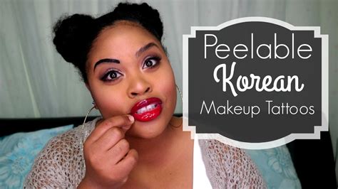 Browse great offers on the best. PEEL OFF Makeup Tattoo: Korean Lip and Eyebrow tint | First Impression - YouTube