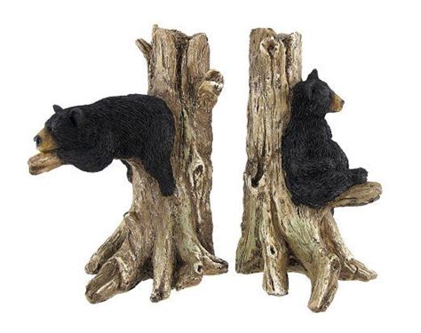 Update your rustic bear cabin decor with one of our carved wood bear figurines, or spruce up your dining room with a bear rug or bear ceramic dinnerware set. 17 Best images about Black bear decor on Pinterest ...