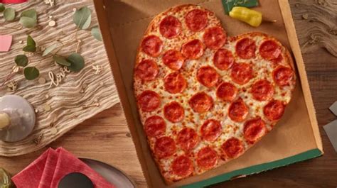 Papa Johns Heart Shaped Pizza Is Back For Valentines Day 2023 The