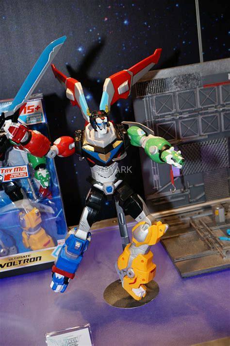 Toy Fair 2017 - Playmates Voltron Display - The Toyark - News