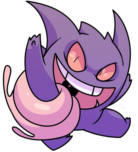 Gengar By 0ptimistic Pessimist On Deviantart Gengar Pokemon Character