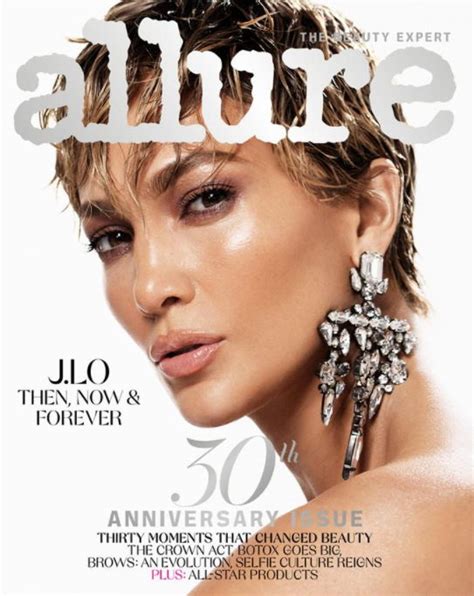 Дженнифер Лопес обложки журнала Allure сменила имидж Интервью