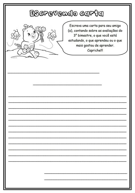 Genero Textual Carta Atividade