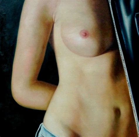 Femme Nue Originale Huile Sur Toile Nude Female Oil Painting Etsy My