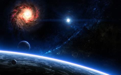 Fondos De Pantalla Galaxia Planeta Tierra Espacio Arte Atmósfera