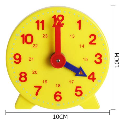 For Kids Fun Educational Toys T Clock Learning Time Math School