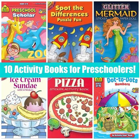 10 Preschool Activity Books All Under 5 • Midgetmomma