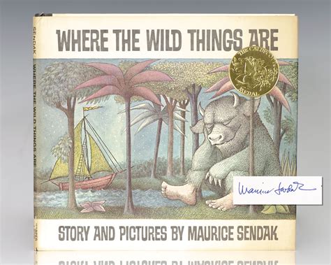 Where The Wild Things Are Maurice Sendak First Edition Signed