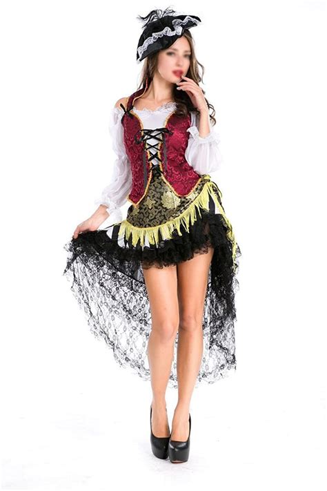 Sexy Lady Pirate Costumes Deluxe Theatrical Quality Adult Costumes
