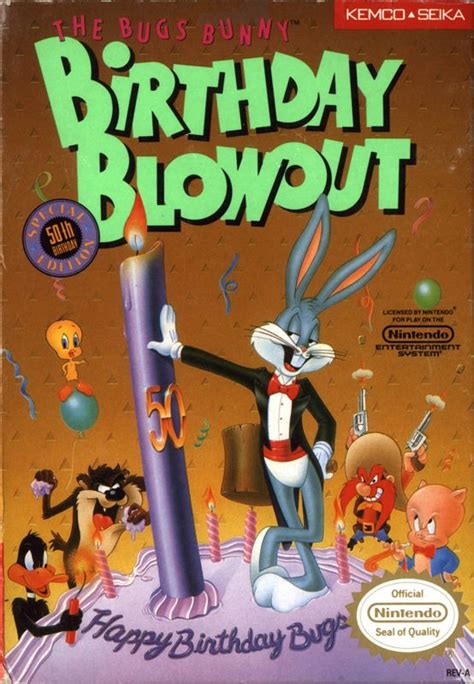 The Bugs Bunny Birthday Blowout Cover Or Packaging Material MobyGames