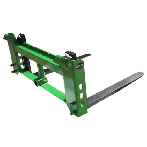 42 Pallet Fork Attachment With 2 Trailer Receiver Hitch Fits John