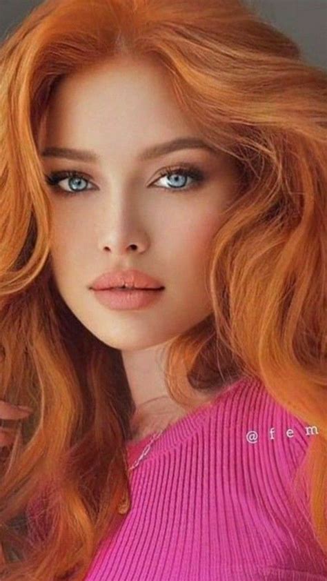 Beautiful Model Face In 2021 Red Hair Woman Beauty Girl Beautiful Eyes