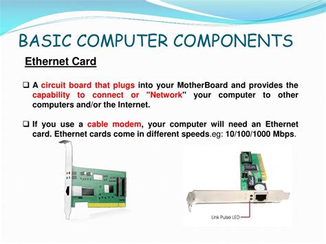 Ppt Basic Computer Components Powerpoint Presentation Free Download