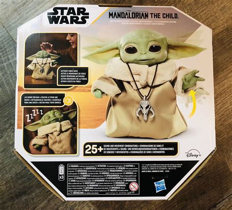 The Child Animatronic Baby Yoda Grogu The Mandalorian Hasbro