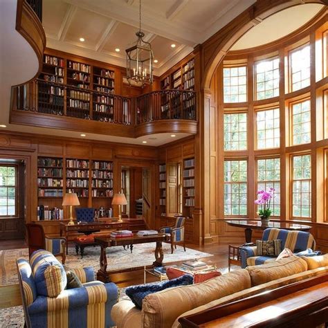 2 Story Library Library Homes Mansion Mansions Luxury Lifestyle