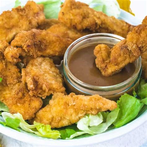 Quick Fried Chicken And Kfc Style Gravy Recipe Fakeaway Hint Of Helen