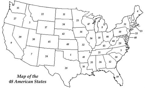 Blank Us Map Quiz