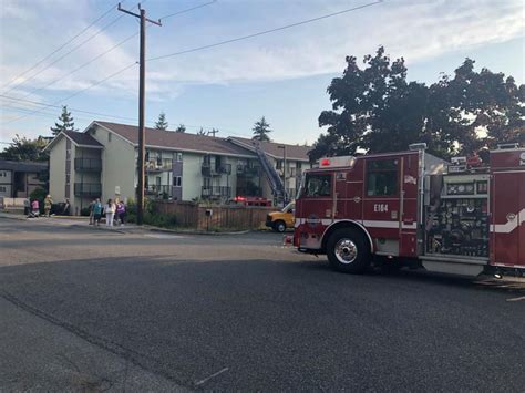 Shoreline Area News Apartment Building Fire On 145th Last Saturday