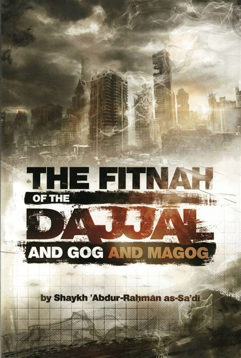 The Fitnah Of The Dajjal And Gog And Magog By Abdur Rahman Etsy