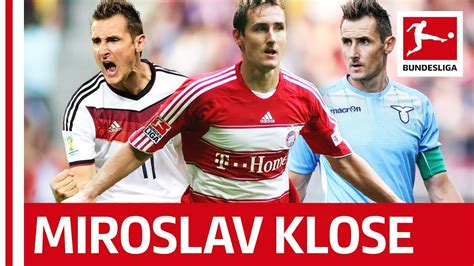 miroslav klose bundesliga s greatest fifa world cup all time record goalscorer youtube
