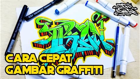 Check spelling or type a new query. Cara cepat menggambar graffiti di kertas - YouTube