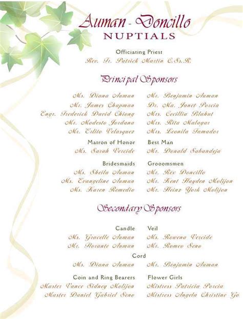 A terrific wedding invitation content sample philippines is the primary order of enterprise when planning a party. Tagalog Wedding Invitation Template - Cards Design Templates
