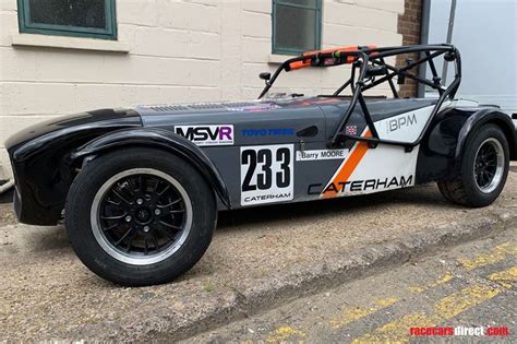The car was outfitted with studded tires and according to galpin it turned in quicker lap times than all specifically designed rear wheel drive cars and had close lap times it is probably among the most versatile race cars ever built, able to race on every track and every surface, in every condition. Racecarsdirect.com - 2018 Caterham 420R Race Car
