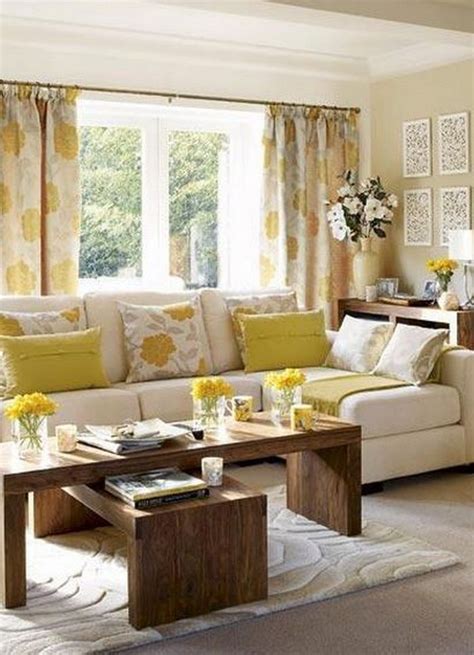 50 Spring Color Home Decor Living Rooms40 Yellow Living Room