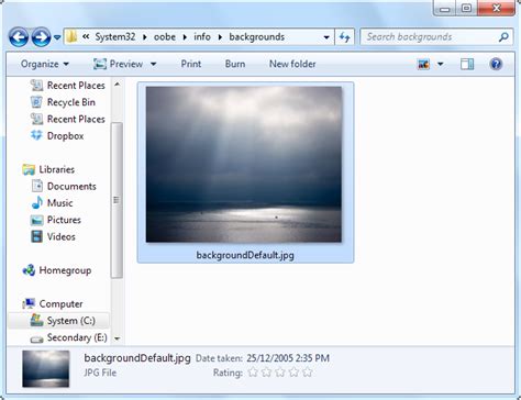 How To Set A Custom Logon Screen Background On Windows 7 8 Or 10