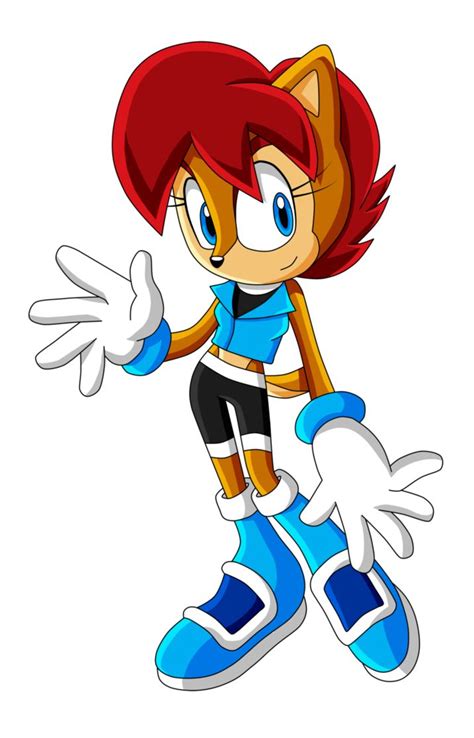 Redesign Sally Acorn Sonic Sally Acorn Archie Comics Characters