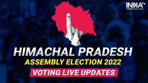 Himachal Pradesh Assembly Election 2022 Voting Live Updates Bjp Congress Aap Saffron Party
