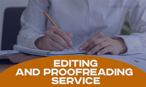 Editing And Proofreading Service